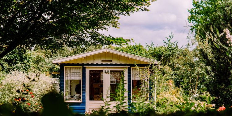 Un chalet de jardin