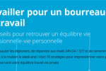 Infographie travailler pour un bourreau de travail