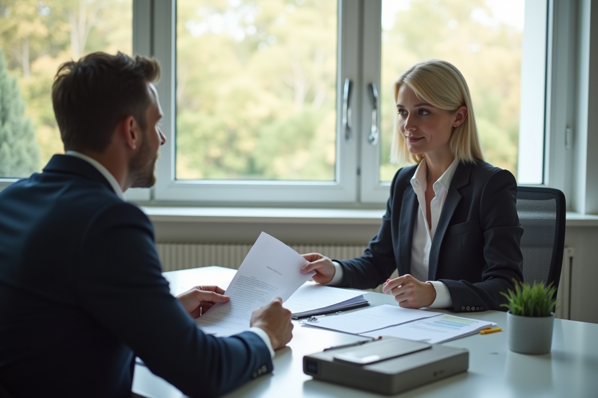 Conseiller professionnel et demandeur d'emploi en réunion
