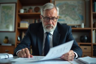 Urbaniste en planification urbaine examinant des plans